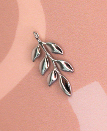 Подвеска веточка 24х12 мм