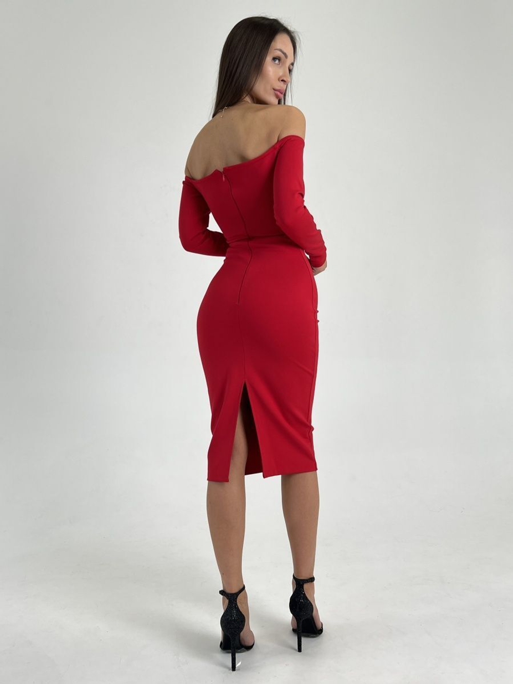 Платье Naomi (Красный)