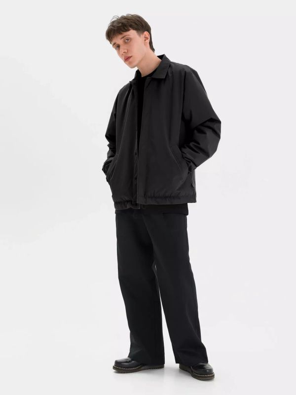 Куртка Коуч утепленная черная - фото 5