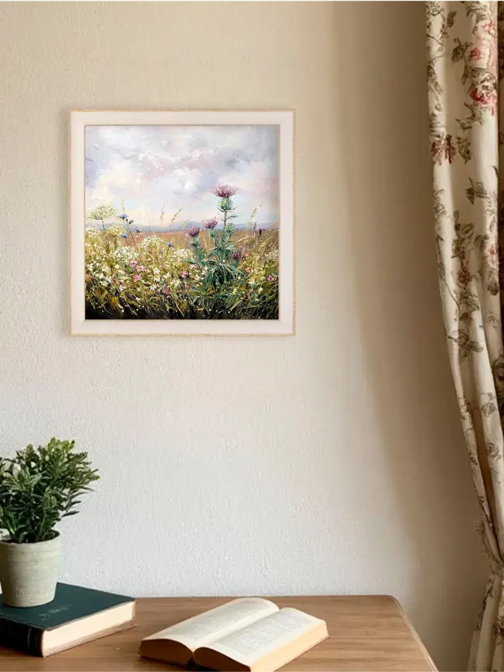 Картина на стену интерьерная на холсте 34х34 см