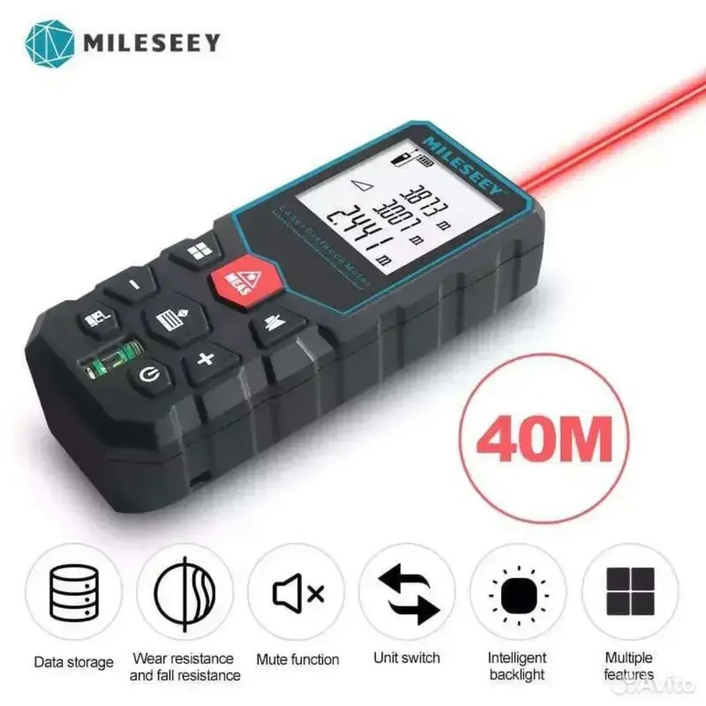Дальномер лазерный Mileseey X5 40м