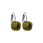 Серьги Qudo Firenze olivine 304141 G/S