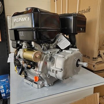 Двигатель бензиновый "LIFAN" KP460E-R (192FD-2T-R) (20 л.с., эл.стартер, катушка от 0,6 до 18 А)