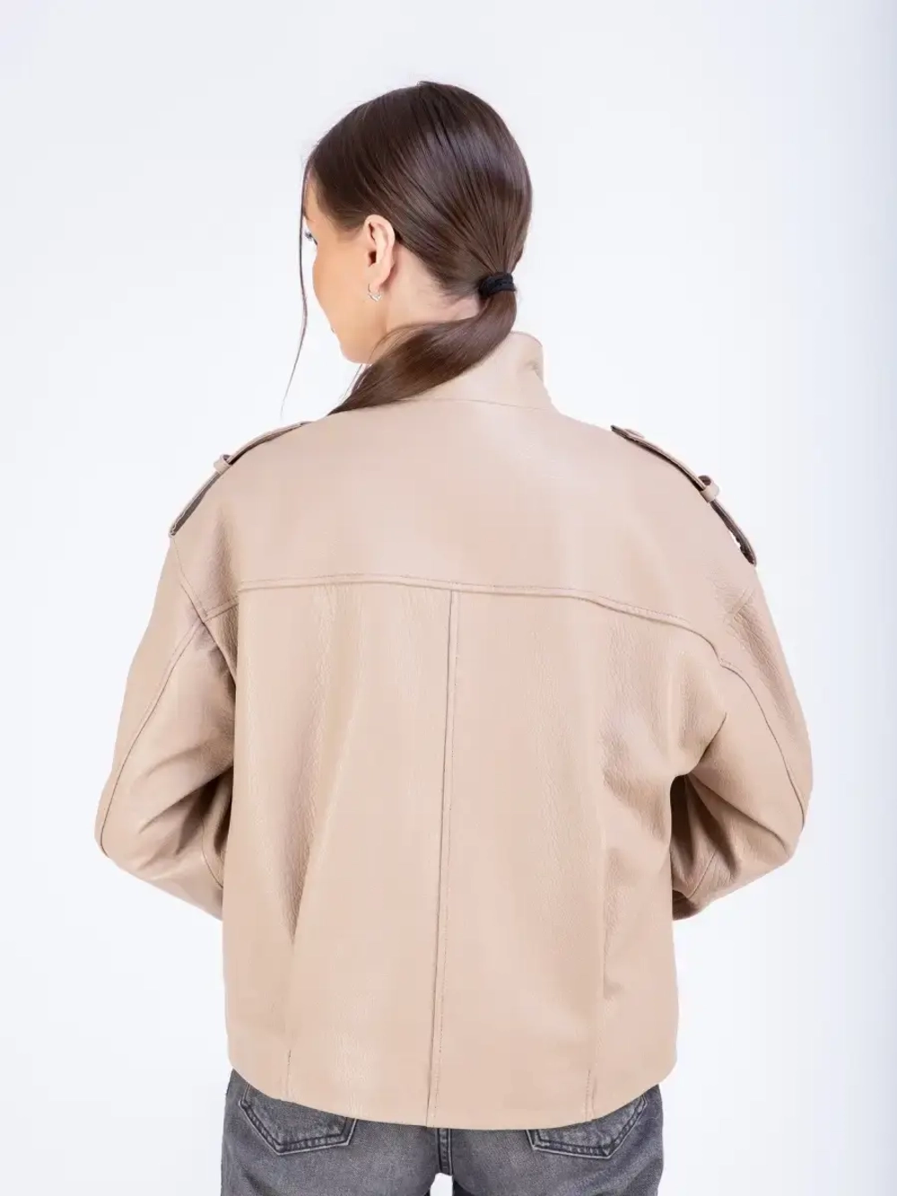 Куртка женская из натуральной кожи