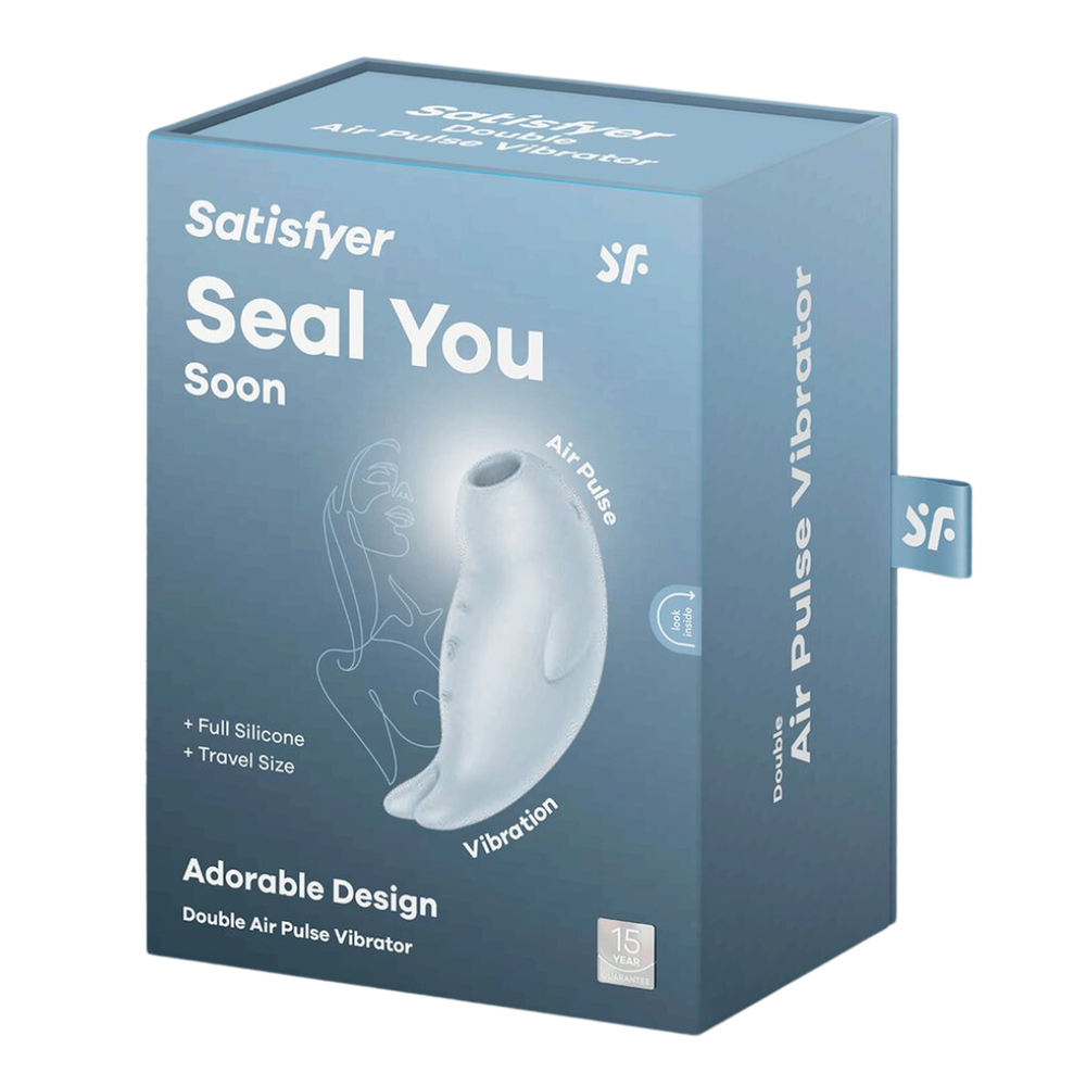 Вакуумный стимулятор клитора – морской котик Satisfyer Seal You Soon (с вибрацией)