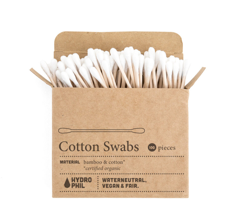 Гидрофильные ватные палочки (100 шт.)