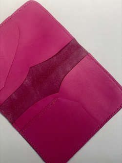 Обложка для паспорта фуксия