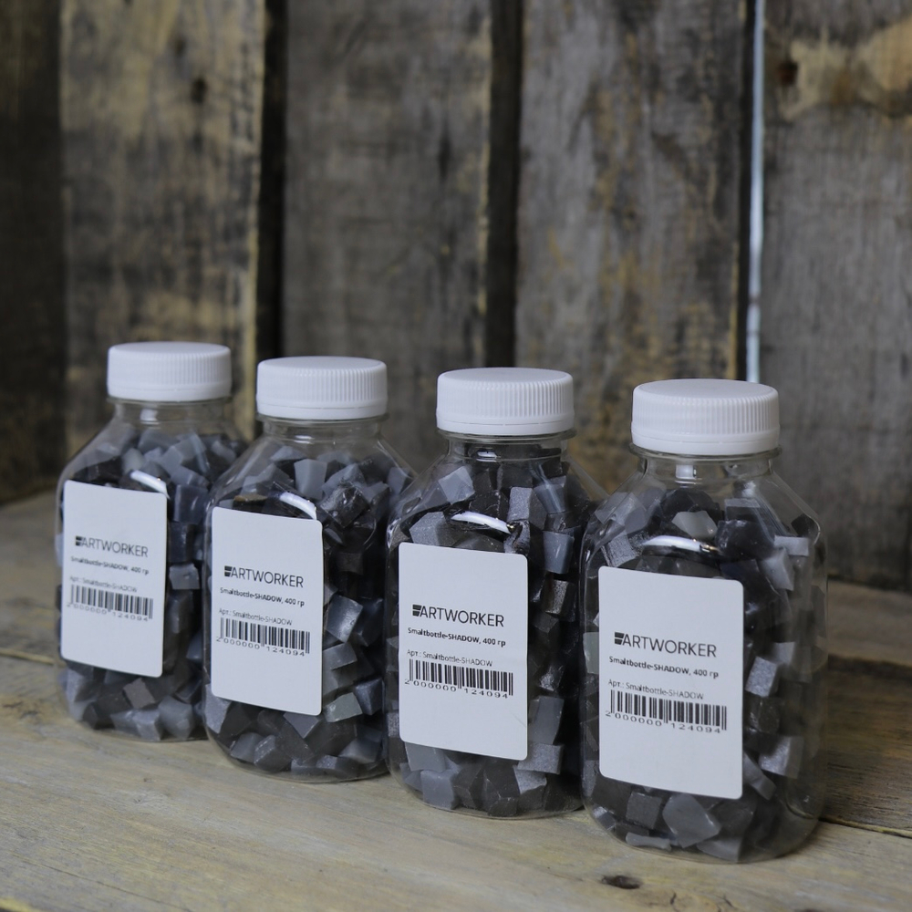 Смальта колотая черного цвета