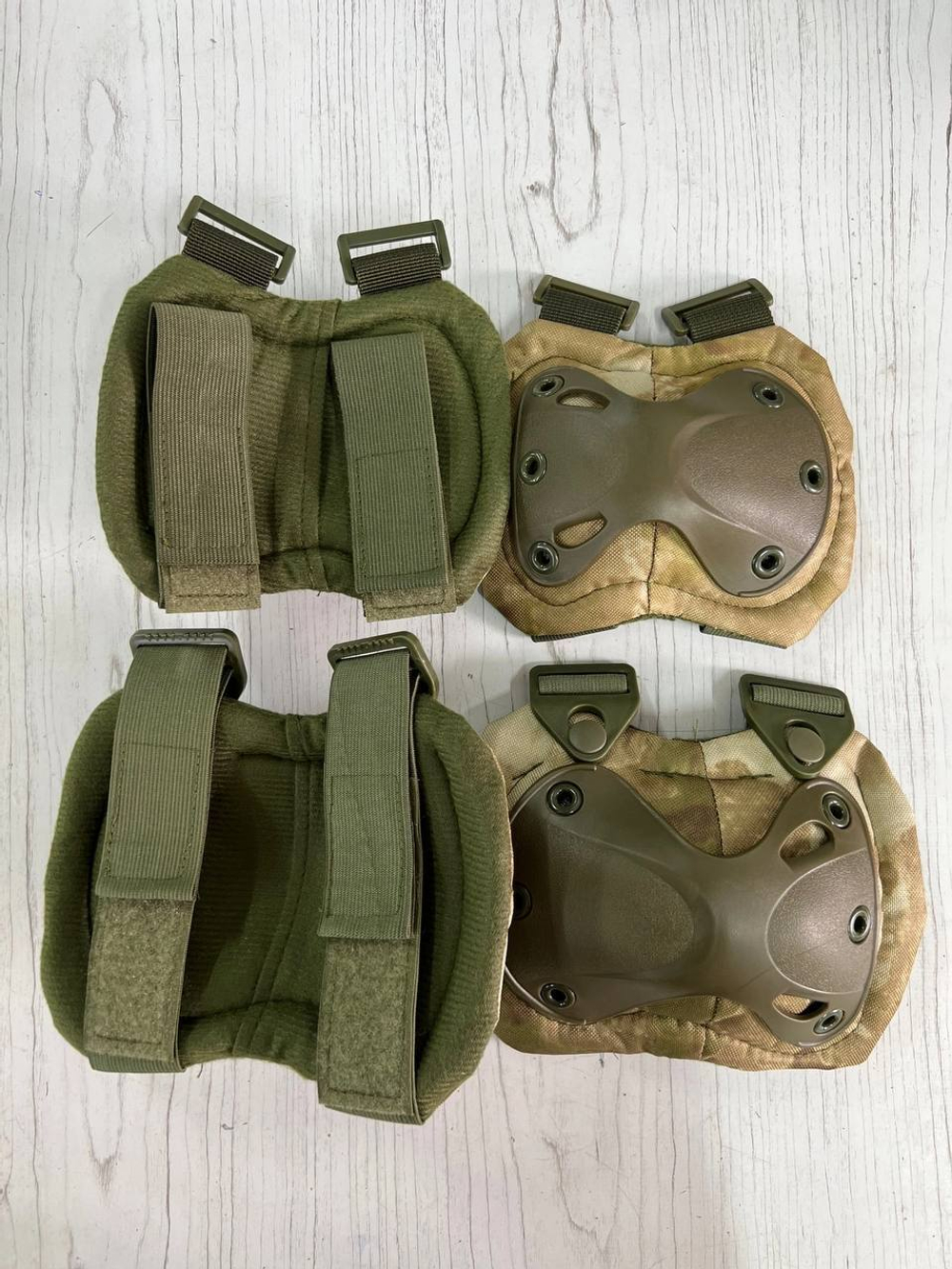Комплект наколенники и  налокотники / мох /