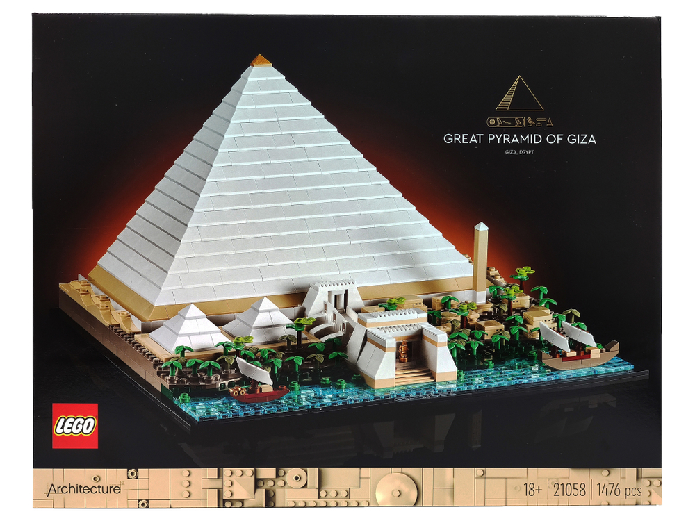 Конструктор LEGO Architecture 21058 Пирамида Хеопса