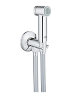 Grohe Sena Душевой набор с гигиеническим душем и вентилем, душевой шланг Silverflex 26332000 1250 мм