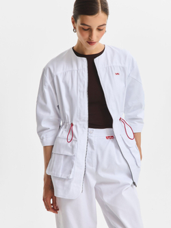 Жакет медицинский женский Волюмэ, белый
