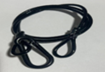 LIGHTCRAFT ROPE 4X85 BLACK ТРОСИК СТРАХОВОЧНЫЙ. ДИАМЕТР: 45ММ. МАТЕРИАЛ: АЛЮМИНИЙ, ОПЛЕТКА PVC