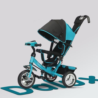 Трехколесный велосипед Luxmom 3322 (изумруд)