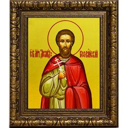 Диомид Кесарийский Мученик. Икона на холсте