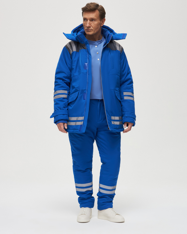 Мужской зимний костюм "Скорая помощь" new