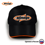 Бейсболка Minoga черная