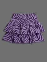 Летний костюм для девочки, лонгслив и юбка