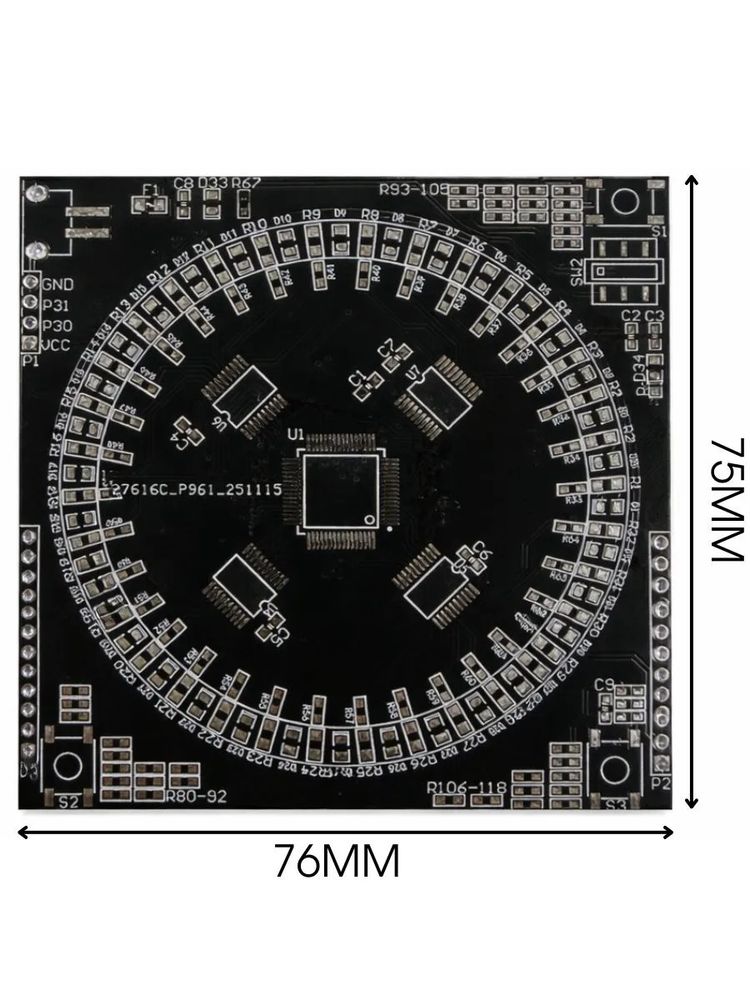 9V KIT Набор - конструктор для самостоятельной сборки и обучения пайки SMD компонентов