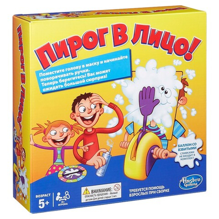 Настольная игра "Пирог в лицо (Pie Face)"
