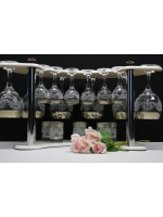 Барный набор 18 предметный с фужером