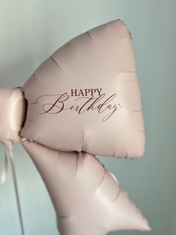 Воздушные шары бордовый/бургундия/мерло/пыльная роза бант №3399