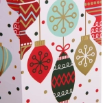 Пакет под бутылку «Зимний вечер» 11*38*11 см, микс