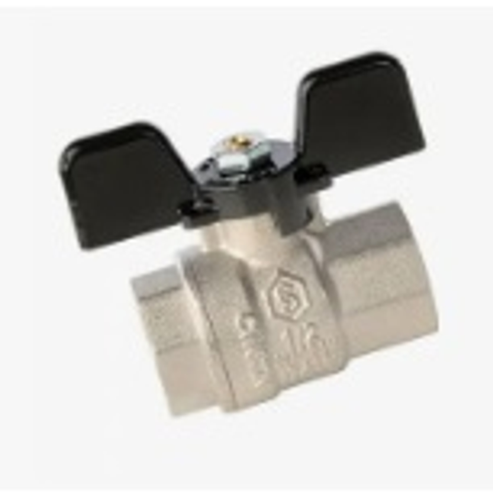 Кран Шаровой LD ВР-ВР 3/4" (бабочка)