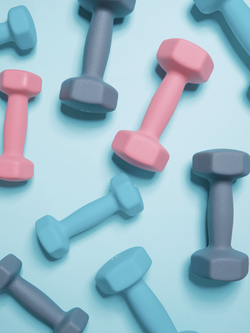 Стартовый фитнес-набор "Яркая сила" (Розовый)