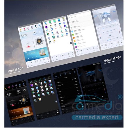 Магнитола для Toyota Harrier XU60 2013-2020 (поддержка JBL и 360, тест) - Carmedia ZF-1255-Q6 вертикальный экран 12.4" в стиле "Тесла" на Android 11, 8/128Гб, CarPlay, 4G SIM-слот