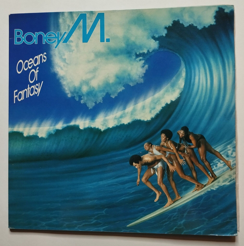 Винтажная виниловая пластинка LP Boney M. Oceans Of Fantasy (Spain 1979)