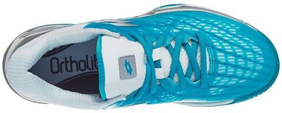 Женские Кроссовки теннисные Lotto Mirage 100 Speed W - blue bird/all white