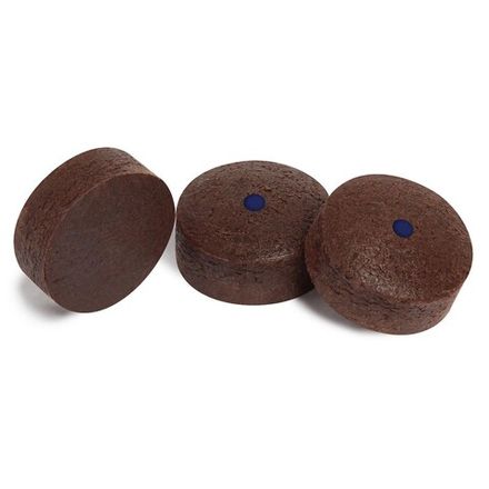 Наклейка для кия прессованная В.Гриза 1.0 Синяя ø13,1мм Hard 1шт.