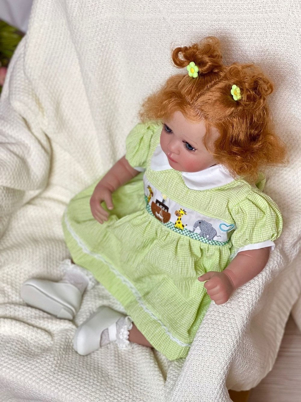 Кукла Реборн мягконабивная 60см (FA-968)