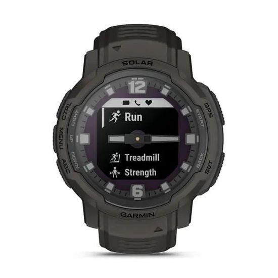 Умные часы Garmin Instinct Crossover Solar графитовый
