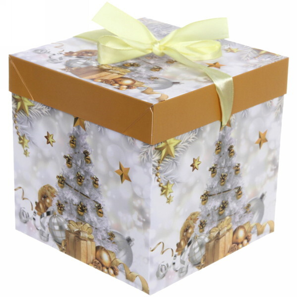 Коробка подарочная «Сказочное сияние» 15*15*15 см