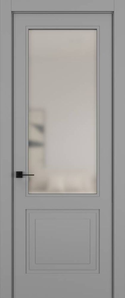 Дверь 02V FREEDOM Матовый Светло-серый