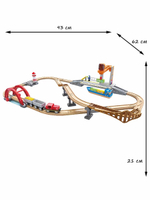 Игровой набор " Ж/Д Доставки груза в порту"
