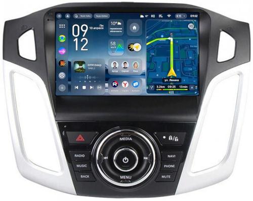 Магнитола для Ford Focus 3 2011-2019 (рамка тип 2) - Teyes CC4-PRO монитор 9.5" 2K QLED на Android 13, Быстрейшая, Snapdragon 778G, ИИ, CarPlay, DSP, 4G SIM-слот