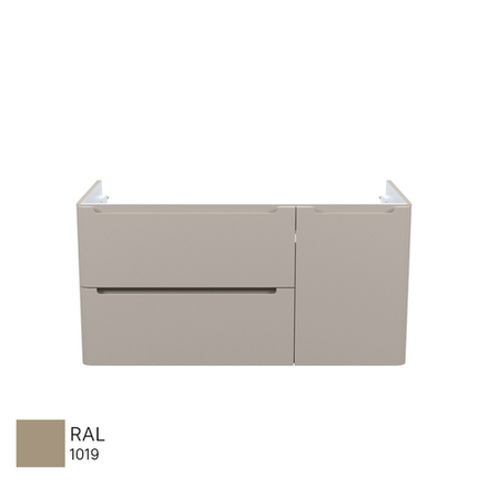 Тумба подвесная IDDIS Edifice, 100 см, капучино, EDI10C0i95