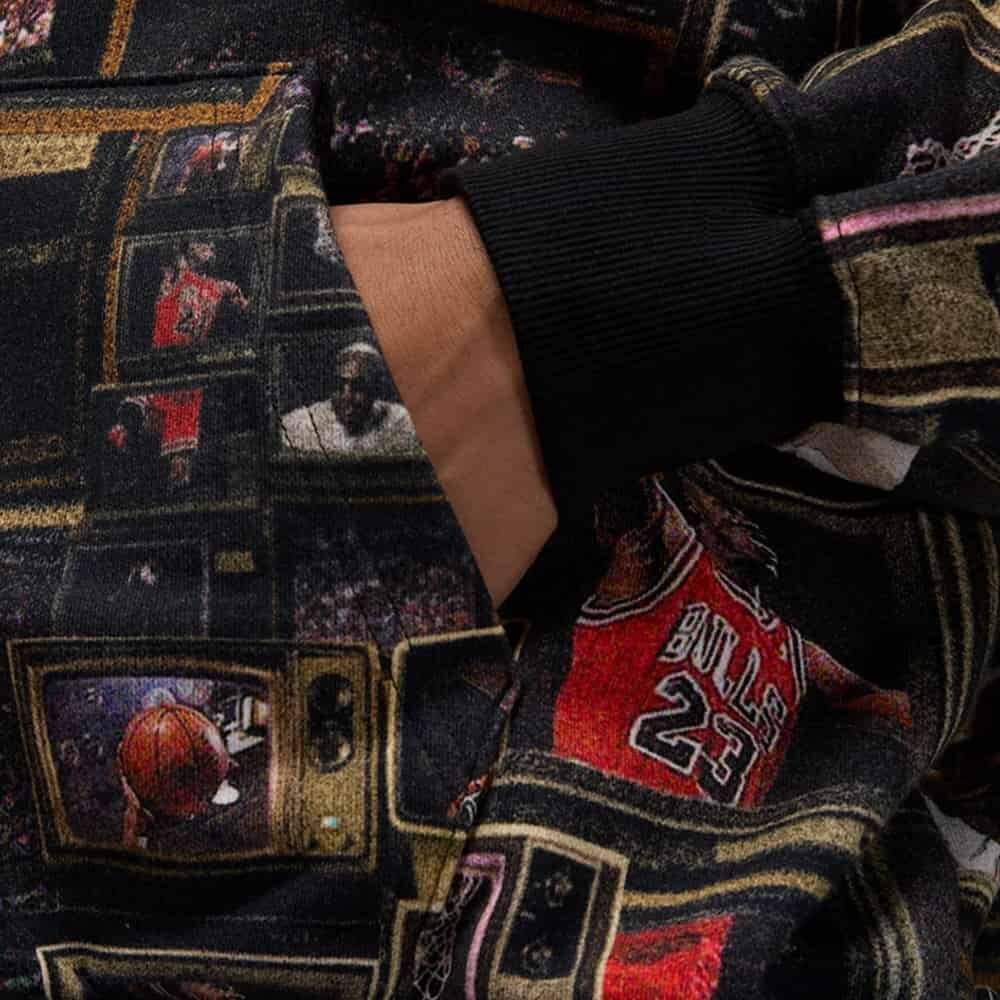 Баскетбольная толстовка Jordan Brooklyn Fleece Multicolor sweatshirt