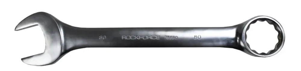 Ключ комбинированный 80мм RockForce##Rock FORCE RF-75580