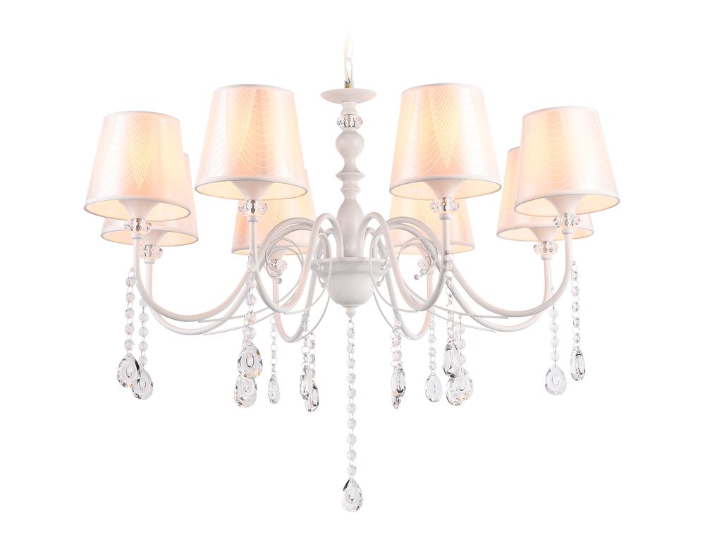 Ambrella Подвесная люстра с абажуром и хрусталем Modern TR4605