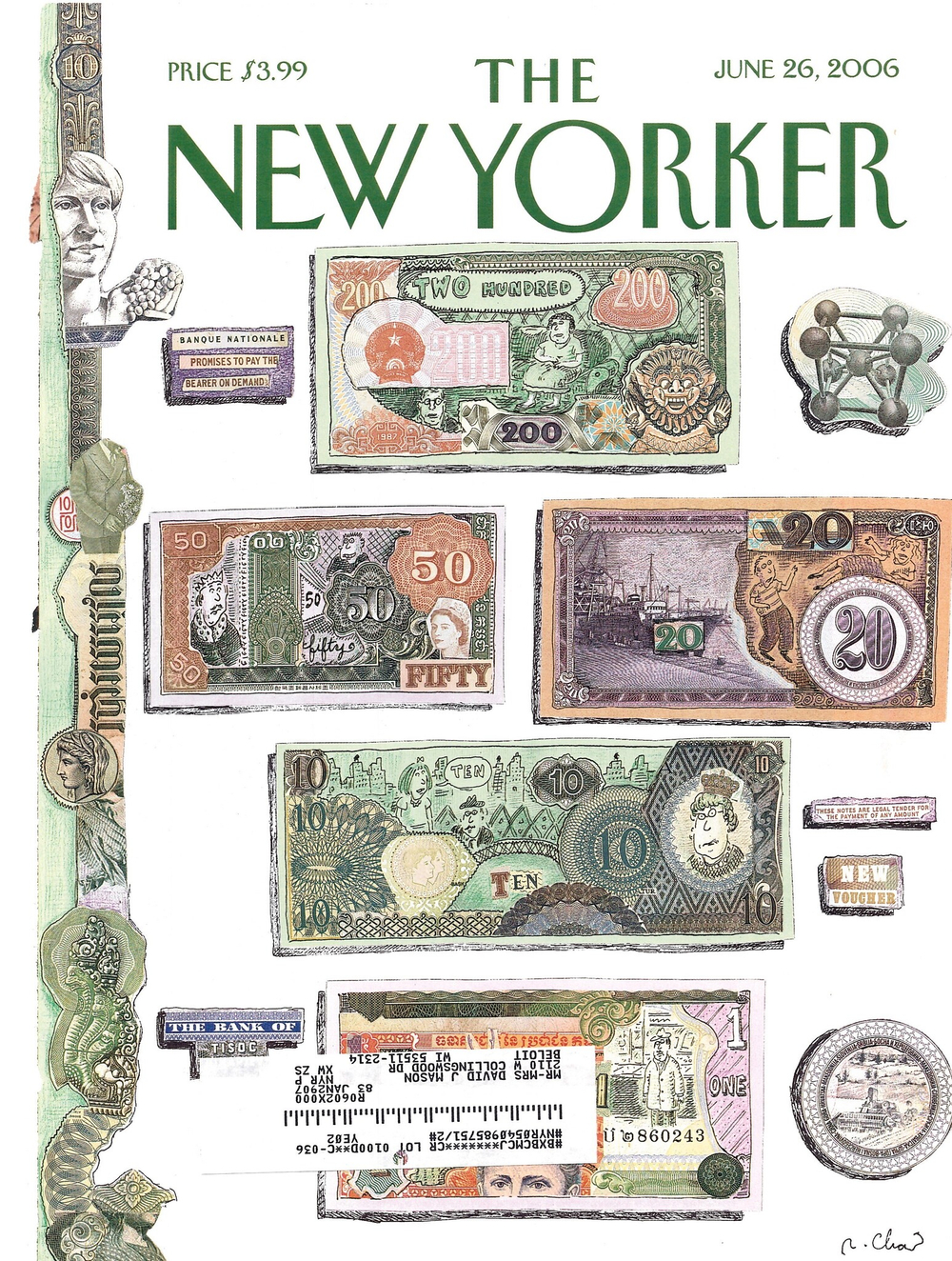 Журнал The New Yorker 26-06-2006, обложка