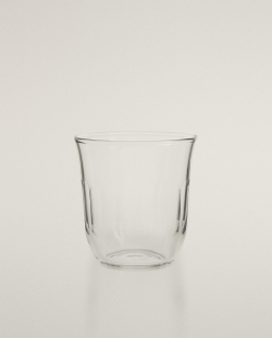 Zara Home стакан из стекла, цвет прозрачный, 8.5 см · 1298/401