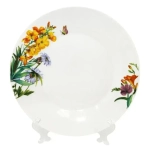 Тарелка обеденная 23 см Луговые цветы