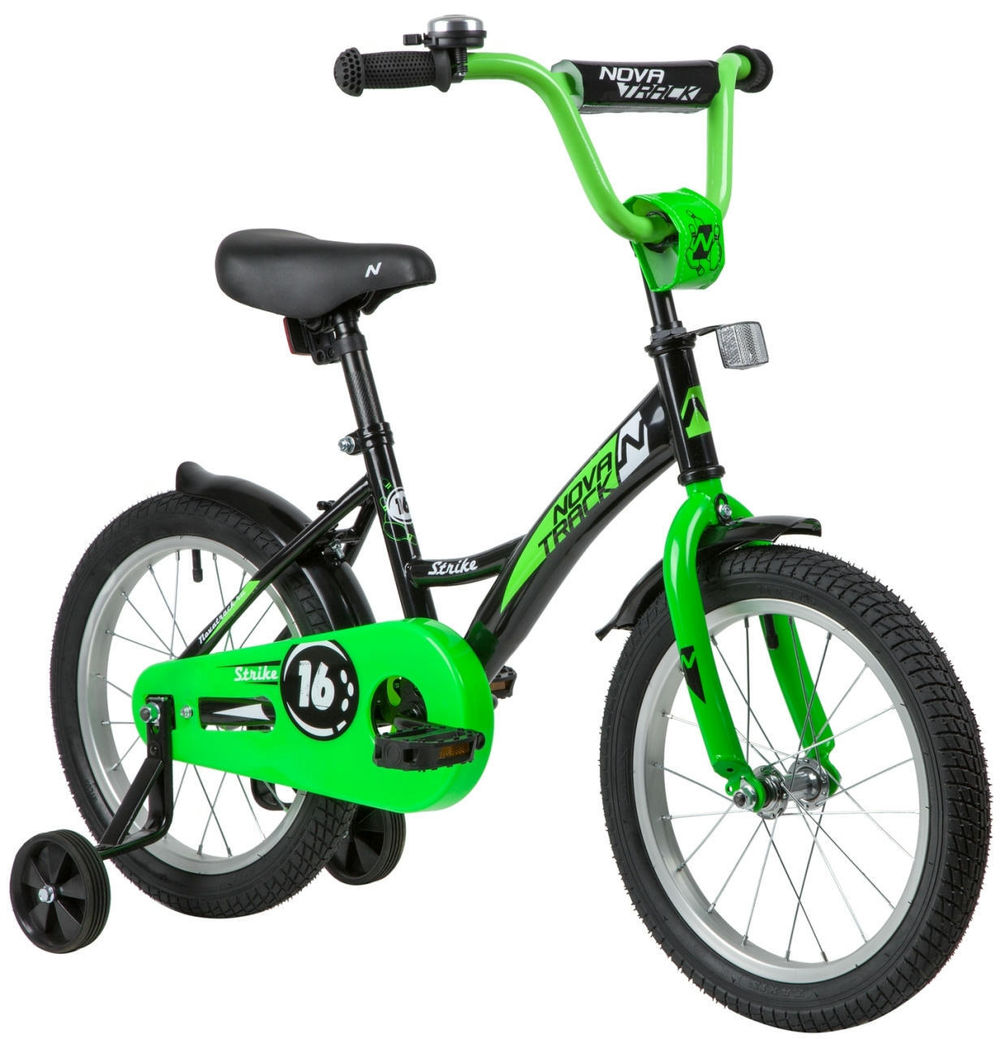 Детский велосипед Novatrack Strike 16" (2020)