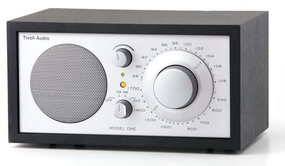 Радиоприемник Tivoli Model One Цвет: Серебро/Черный [Silver/Black]