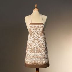 ФАРТУК "ROYAL GARDEN", 60Х70СМ ,100% ХЛОПОК,БЕЛЫЙ ,ТВИЛ,ПРОПИТКА