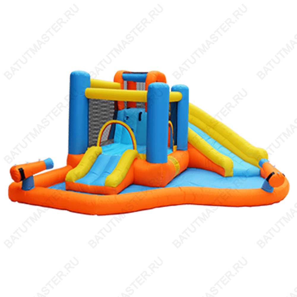 Батут для дачи, распродажа "Подводный мир" 4,2*3,6*1,85 м